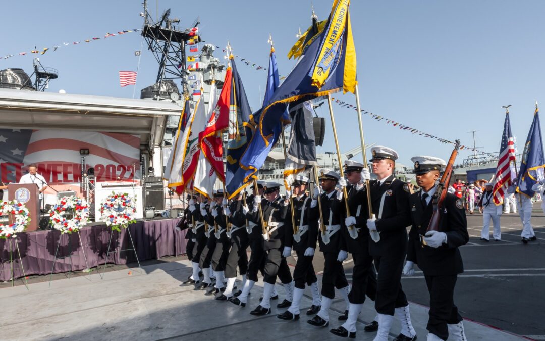 LA Fleet Week Memorial Day Evening Service at Main Expo